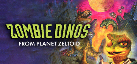 Игра Zombie Dinos from Planet Zeltoid