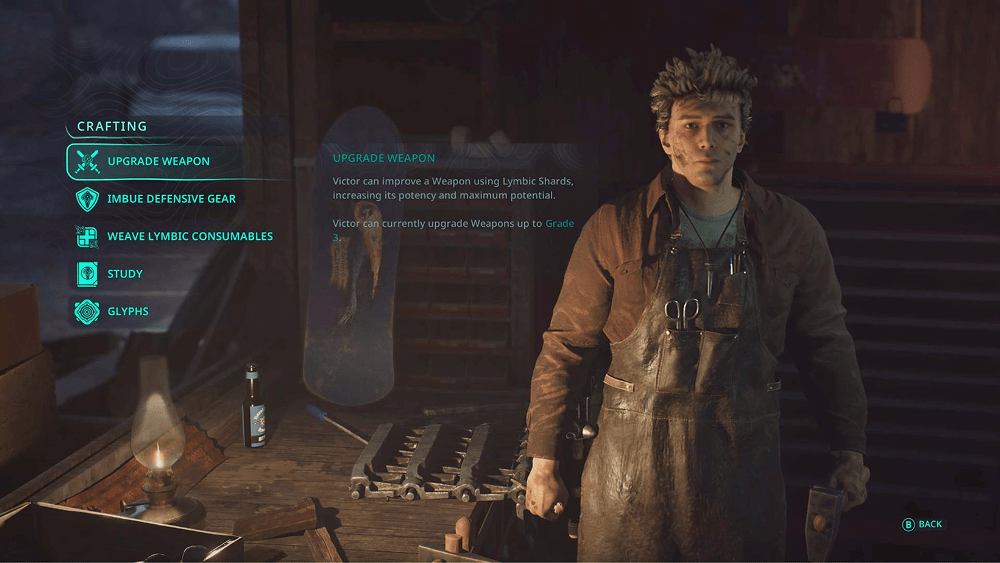 Осколки в Hell Is Us — как улучшать оружие