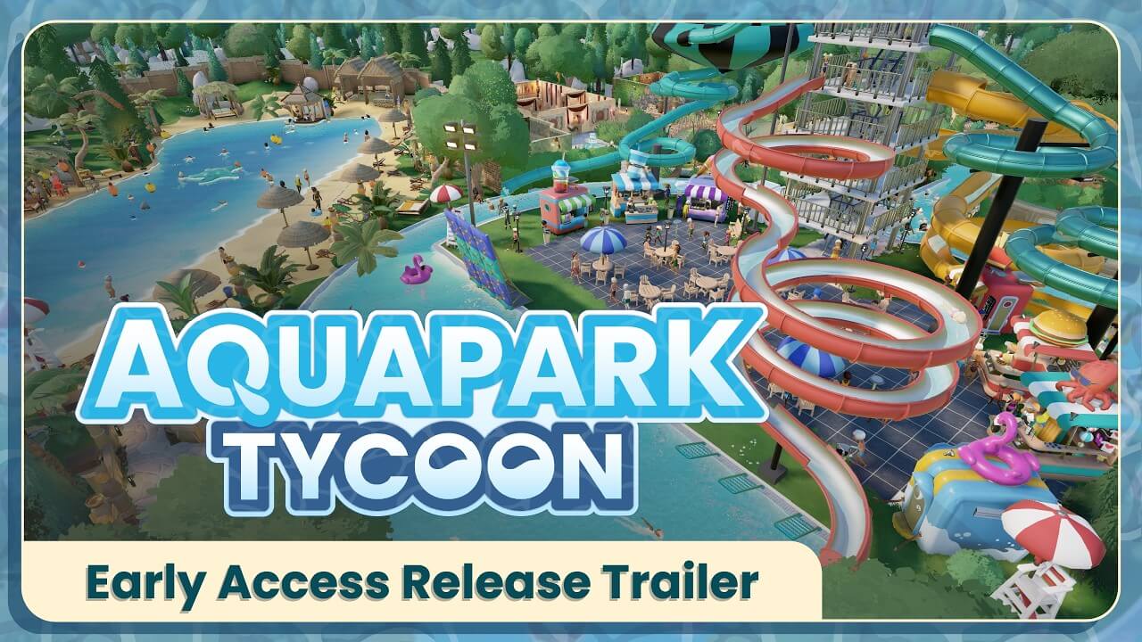 Aquapark Tycoon вышла в раннем доступе – теперь можно построить аквапарк мечты