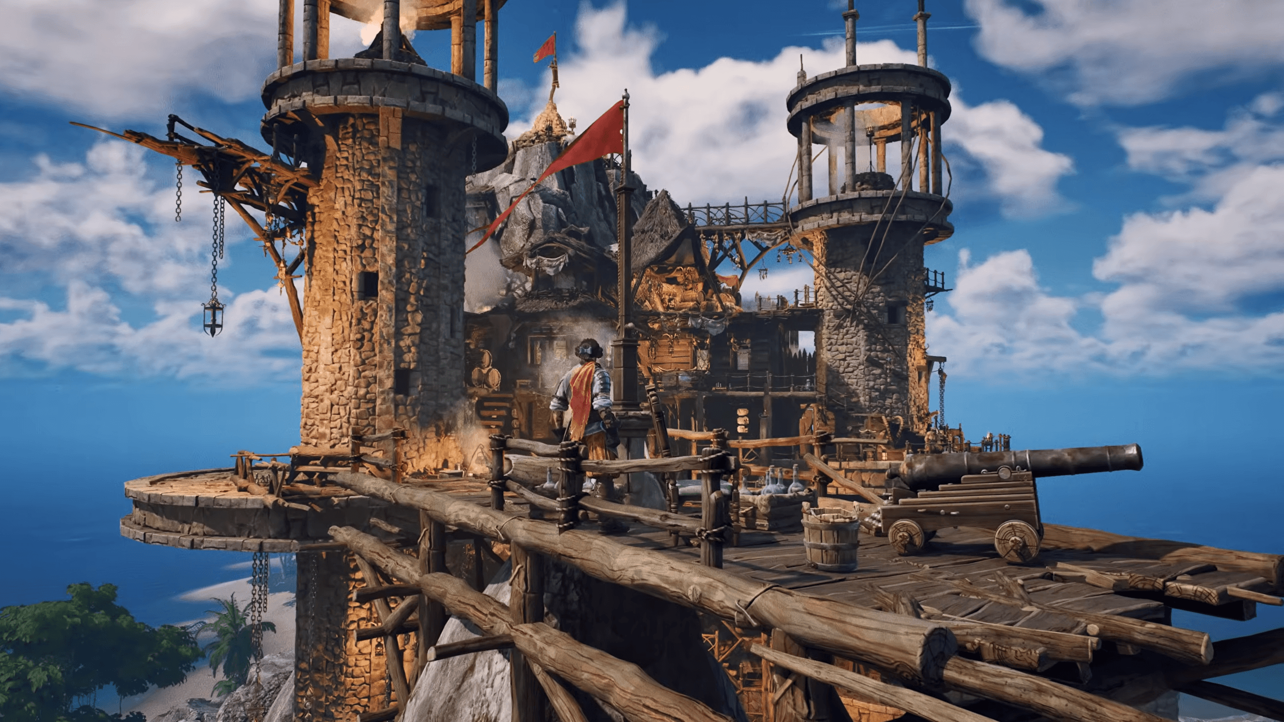 После 4 часов пиратского выживания в Windrose я снова вернулся в Sea of Thieves