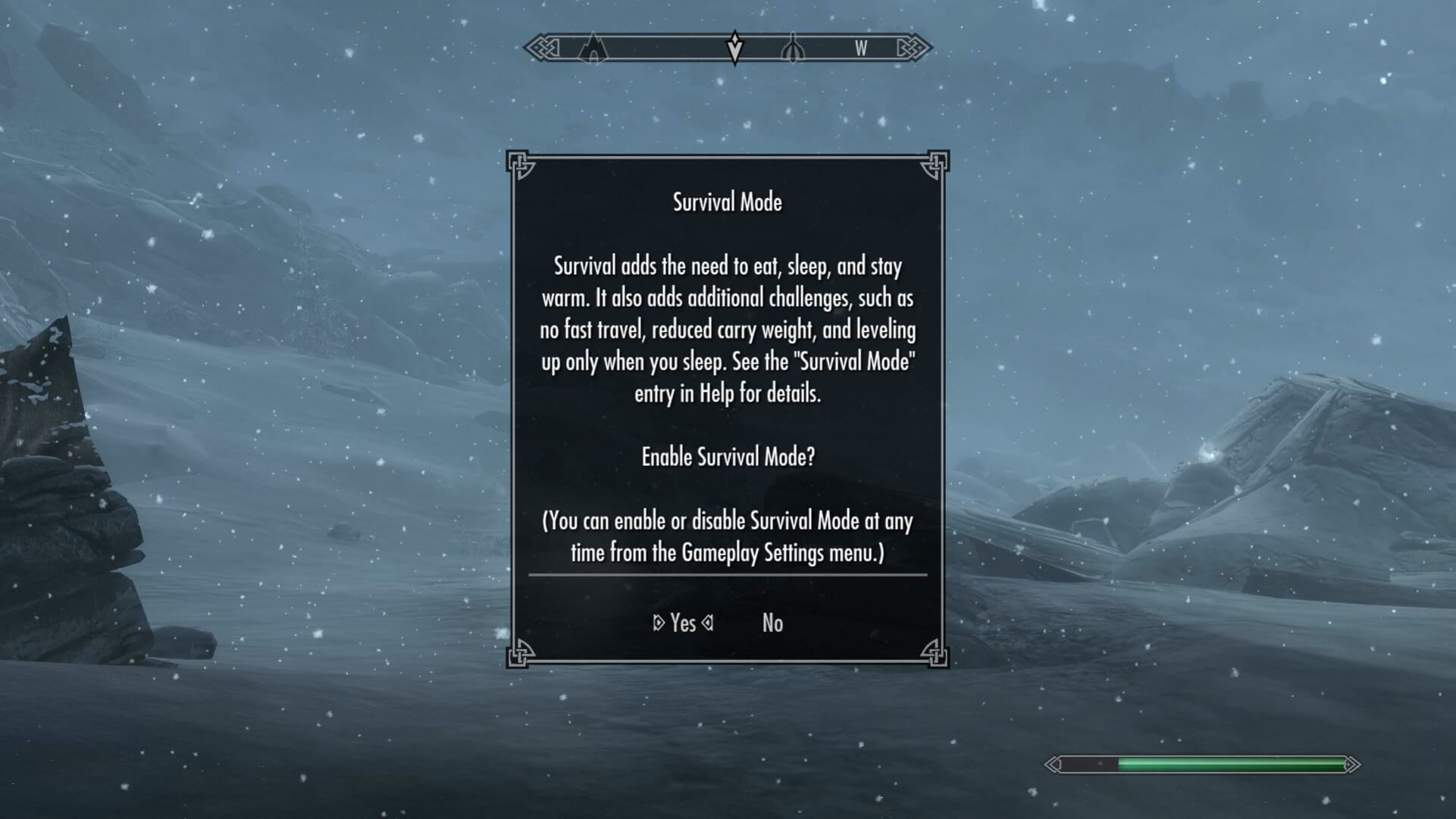 Гайд по режиму выживания в Skyrim: как его скачать, не замёрзнуть и выжить