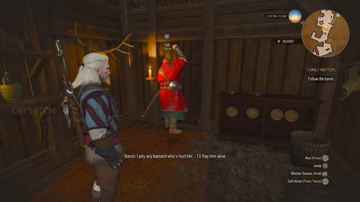 Как получить хорошую концовку в квесте «Дела семейные» в The Witcher 3