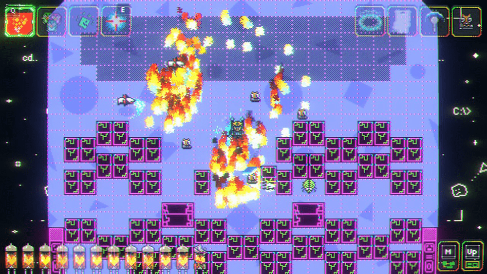 Look Mum No Computer — музыкальный twin-stick шутер action-RPG, который выглядит дико