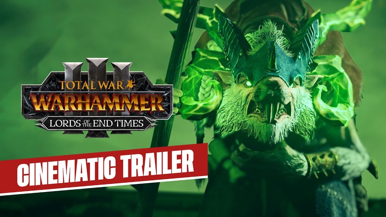 Крупное бесплатное вампирское обновление и DLC Lords of the End Times выйдут для Total War: Warhammer 3 в сентябре