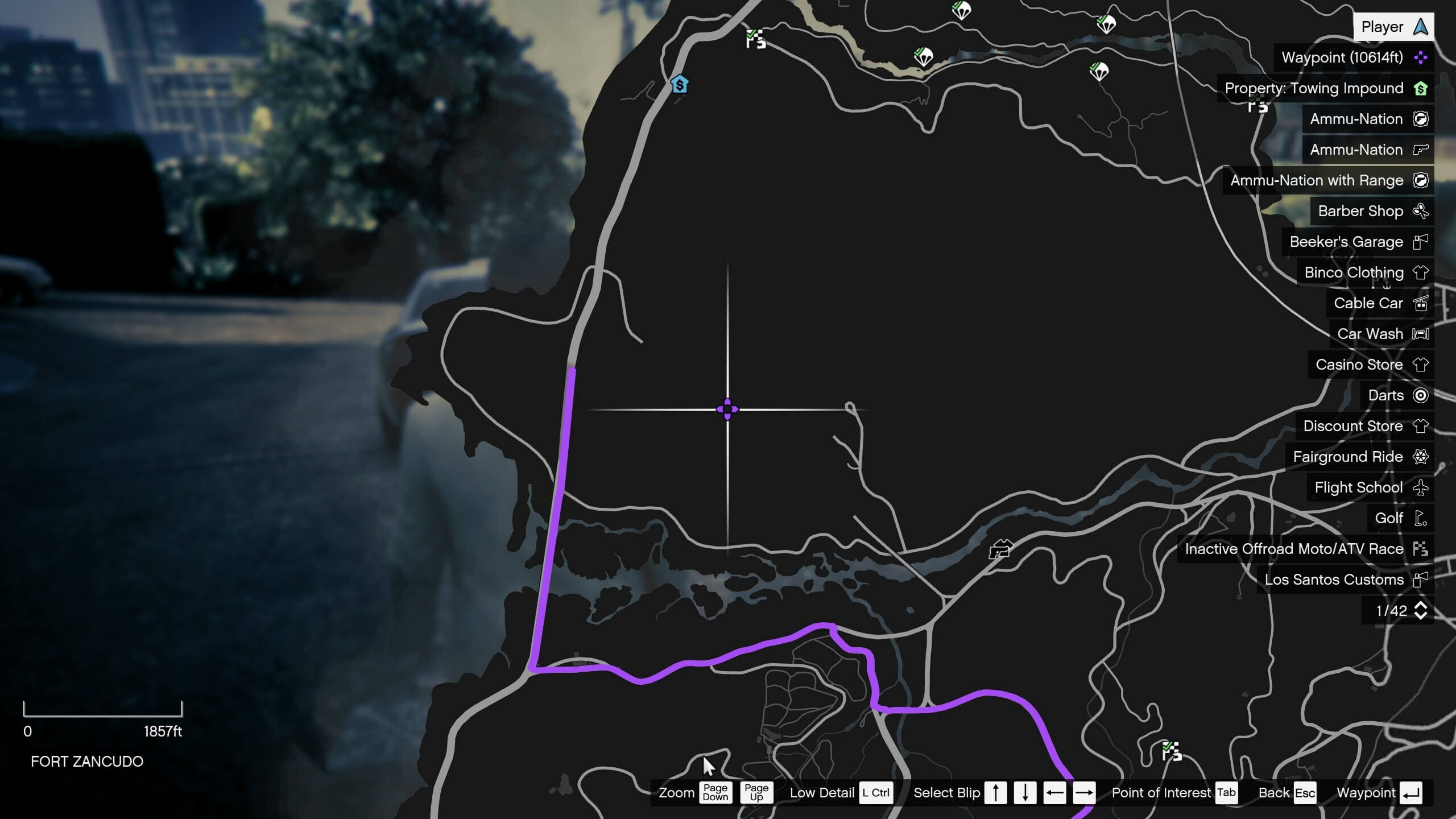 Где находится военная база в GTA 5
