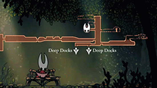 Где найти скамейку в Пути охотника в Hollow Knight: Silksong