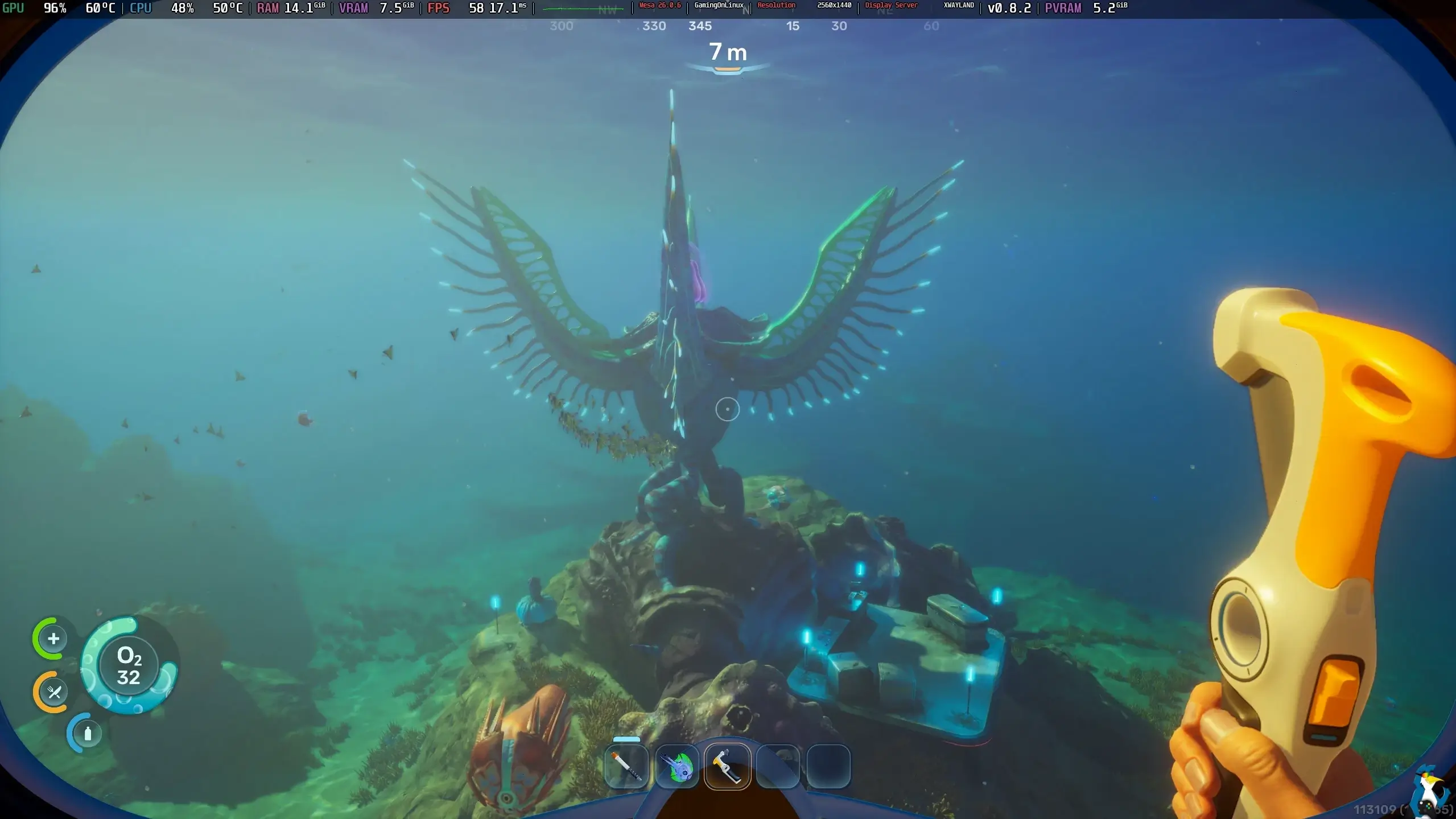 Subnautica 2 отлично выглядит на Desktop Linux, а на Steam Deck всё неплохо, но есть нюансы