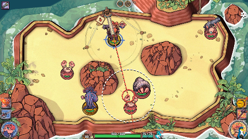 Выверяй идеальный выстрел и сталкивай врагов в чудесной и хитроумной Flick Shot Rogues