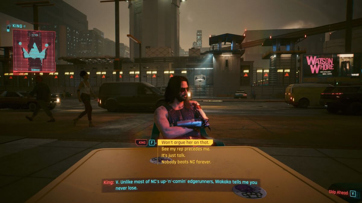 Как получить костюм Короля в Cyberpunk 2077