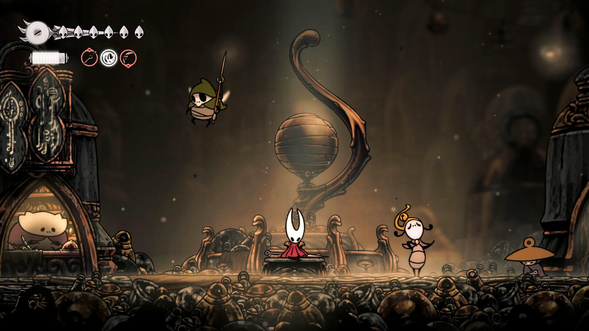 Как лечиться в Hollow Knight: Silksong