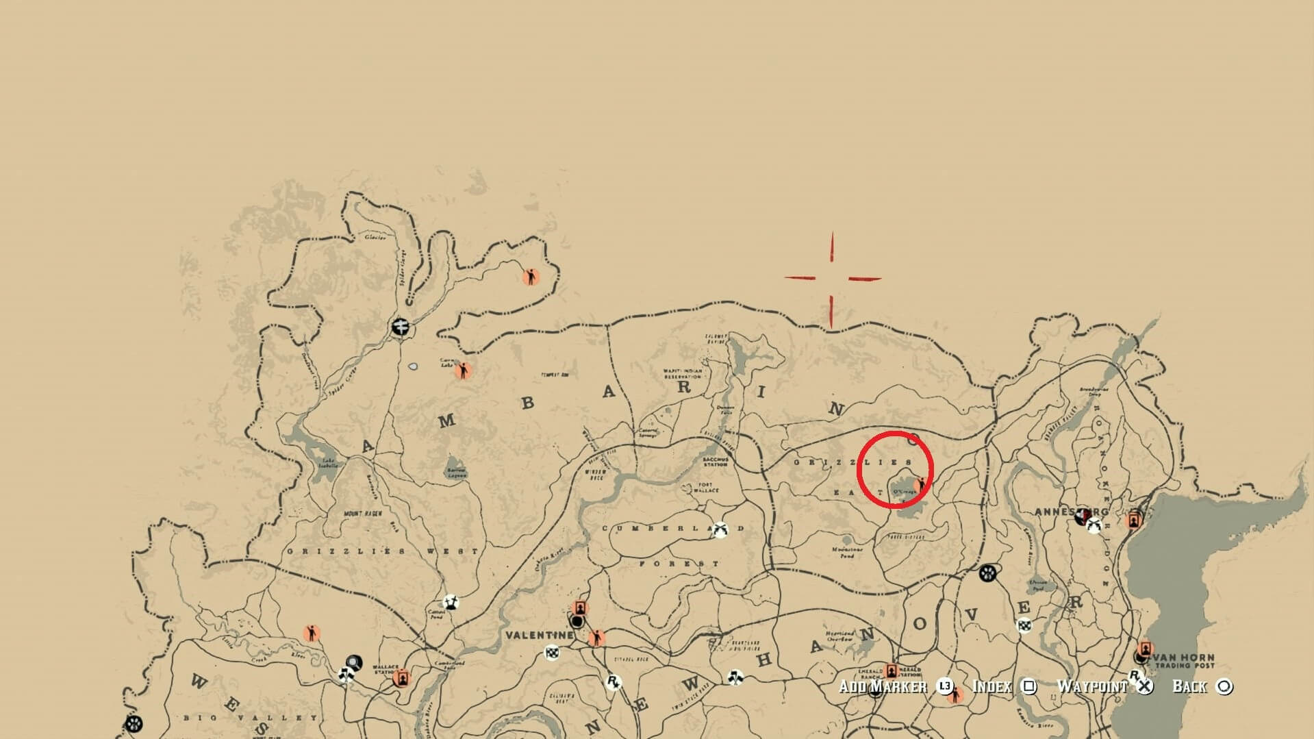 Где найти легендарного волка Изумрудный Глаз в Red Dead Online