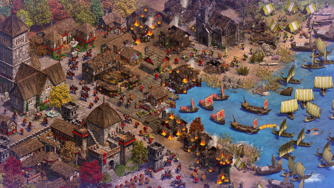 Age of Empires делает ставку на викингов: сразу два новых нордических дополнения