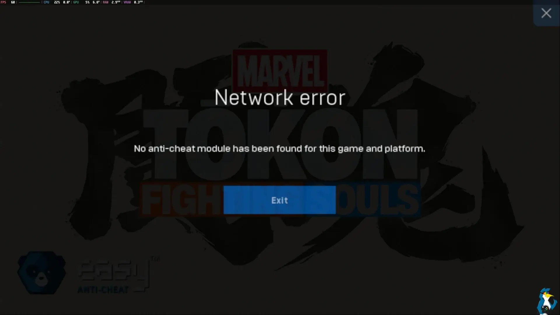 MARVEL Tōkon: Fighting Souls, похоже, блокирует SteamOS / Linux