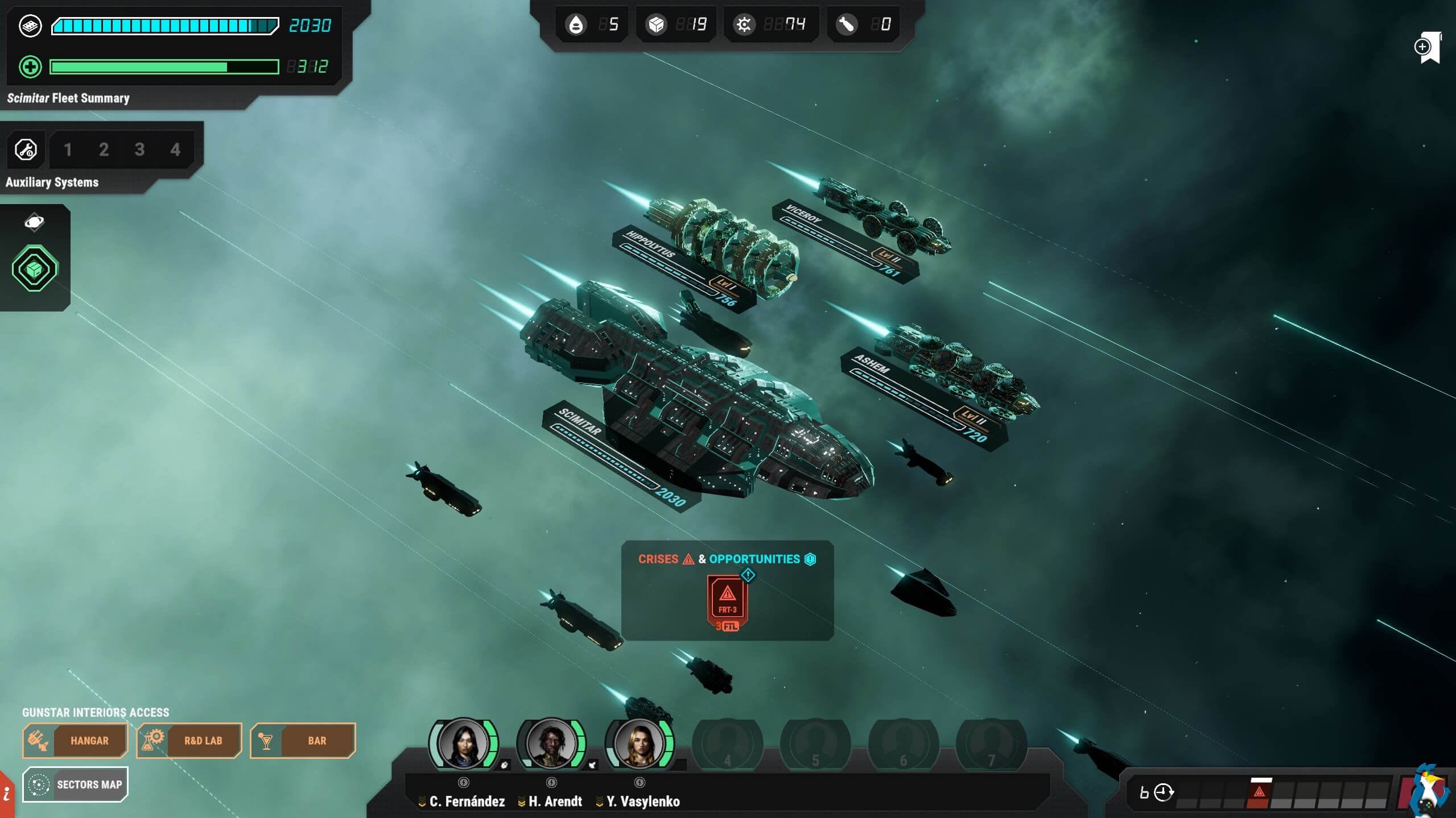 Брутальная космическая рогалайт-стратегия Battlestar Galactica: Scattered Hopes уже вышла