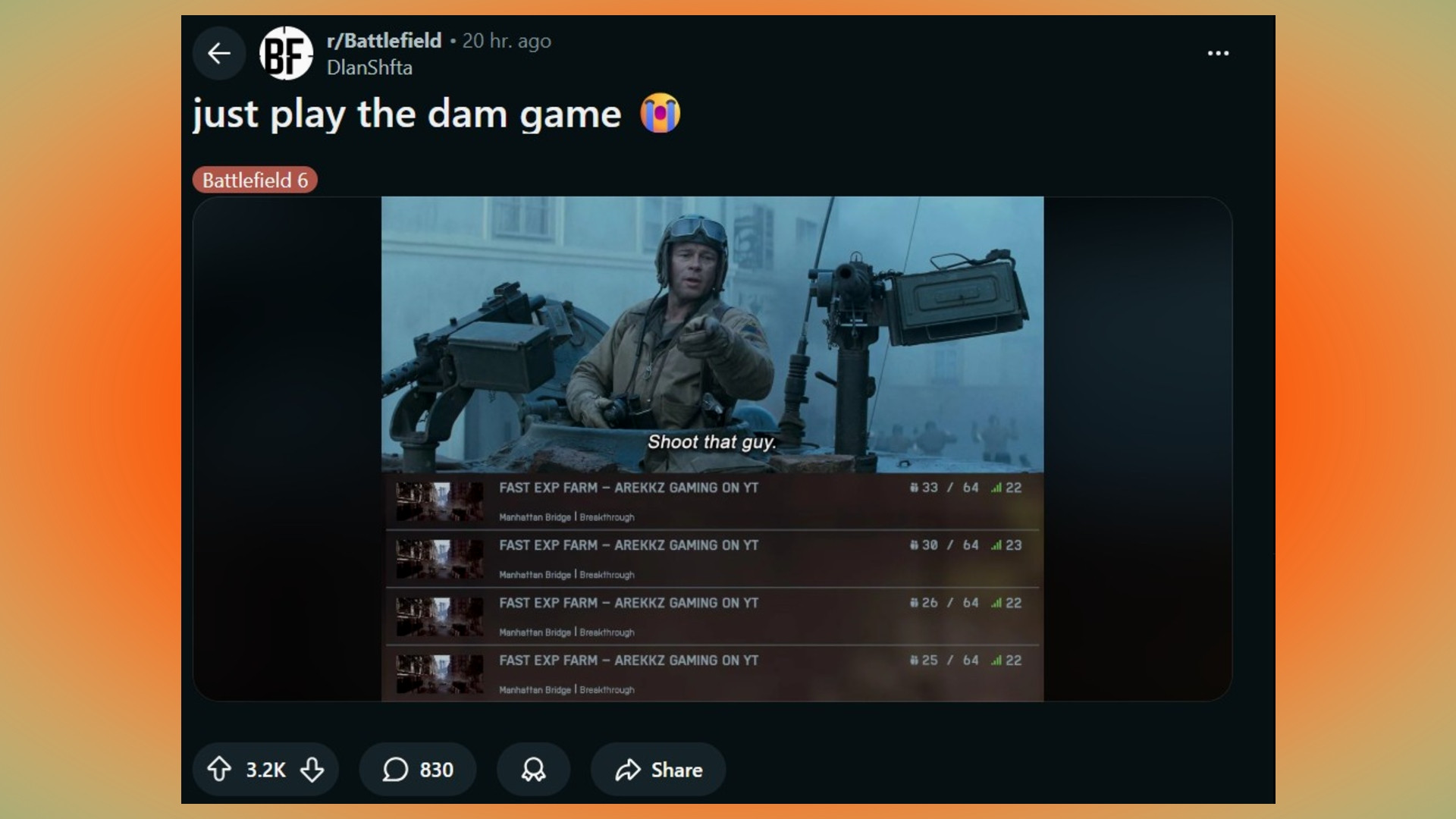 XP-фермы в Battlefield 6 были неизбежны — так зачем делать прогресс таким медленным?