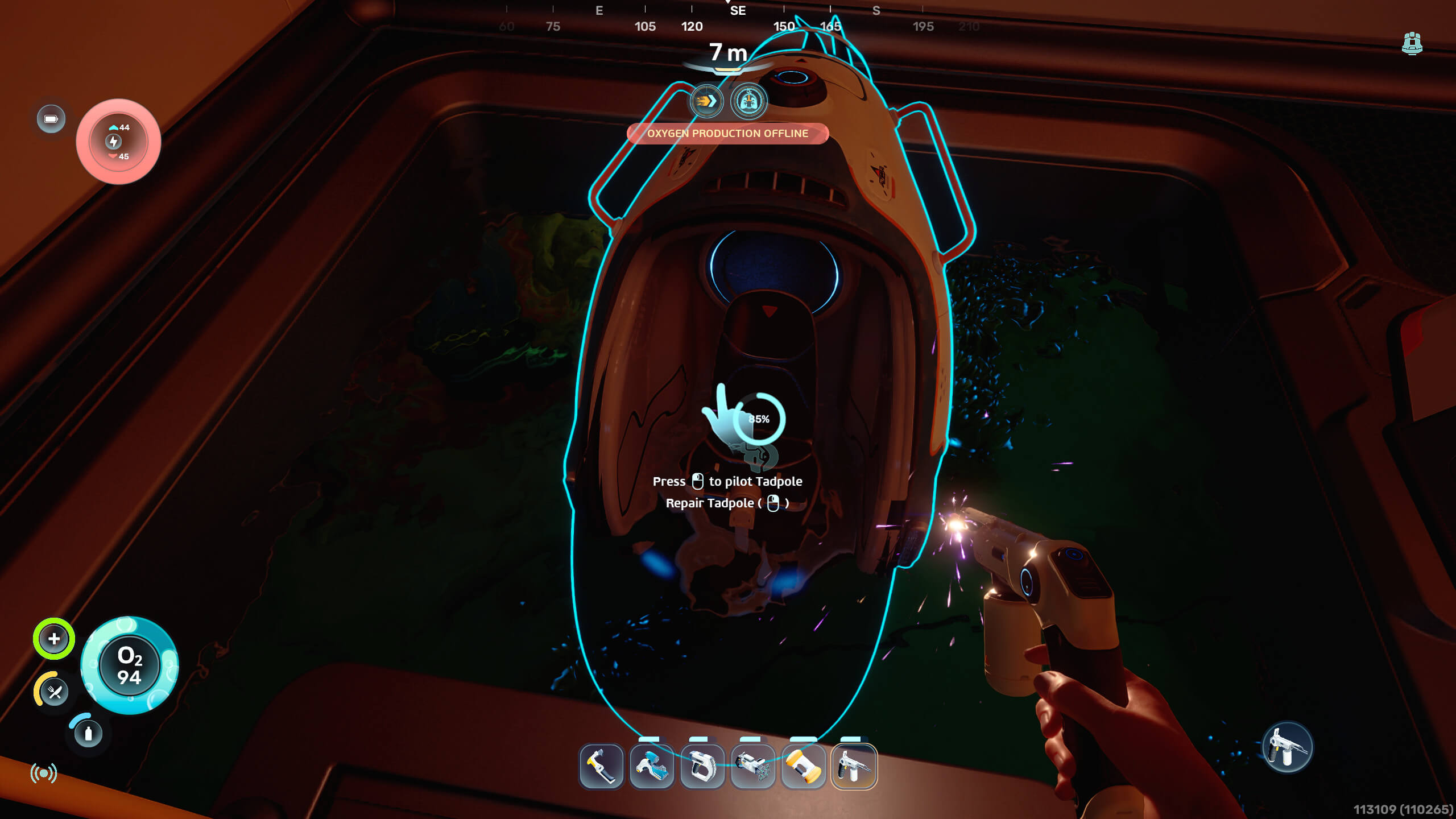 Как получить Ремонтный инструмент в Subnautica 2