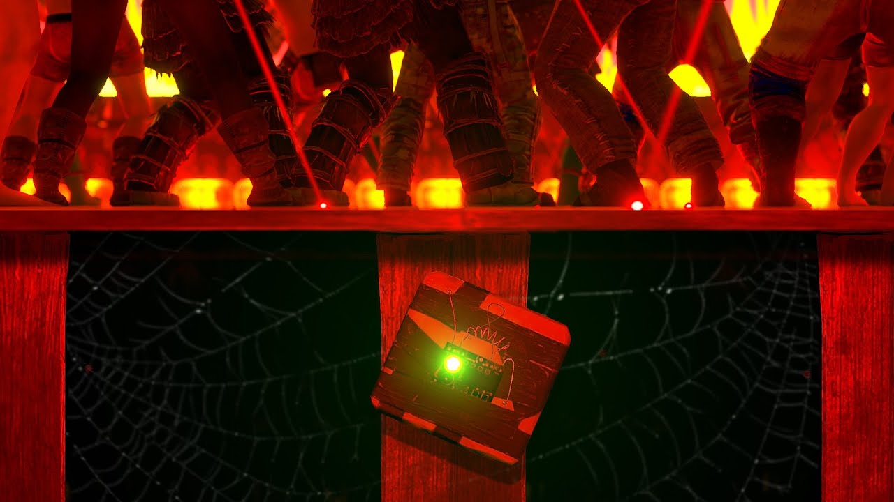 Этот «Blood Club» в Rust заманивает весь сервер внутрь, а потом буквально выбивает пол из‑под вечеринки и взрывается