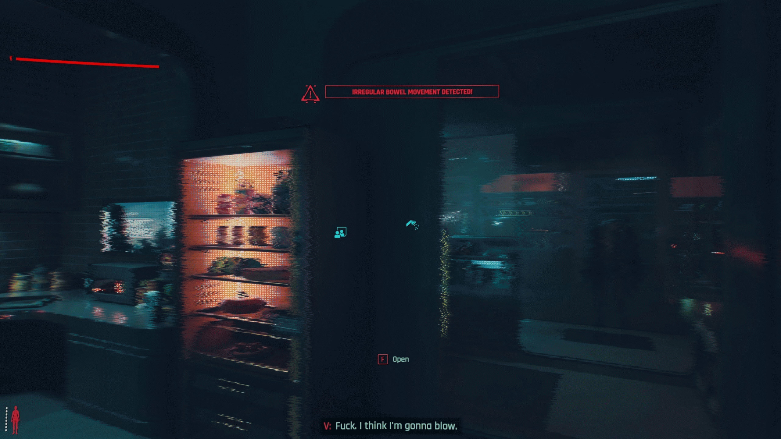 Искупление Cyberpunk 2077 завершено: теперь вы буквально можете обкакаться до смерти с пугающе продуманным модом