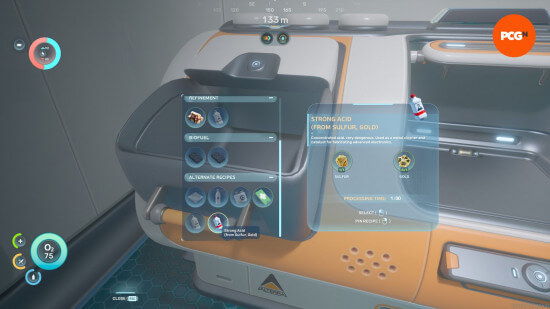 Как создать концентрированную кислоту в Subnautica 2