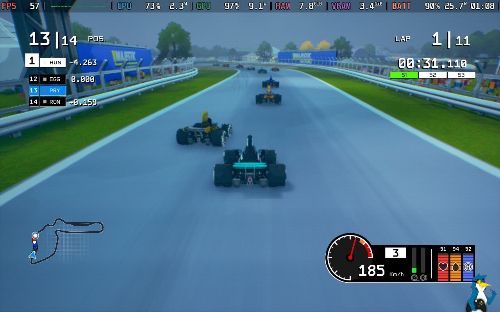 Аркадная гонка Formula Legends с поддержкой модов уже вышла — отлично работает на Linux / Steam Deck