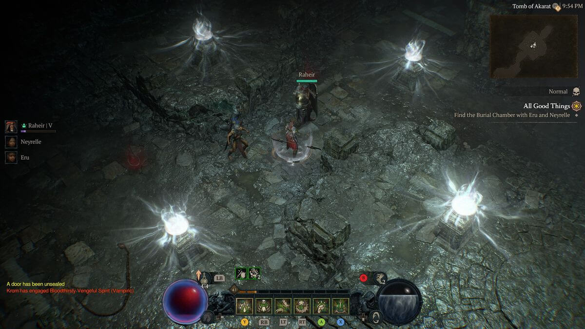 Как решить головоломку с жаровнями в Diablo 4: Vessel of Hatred