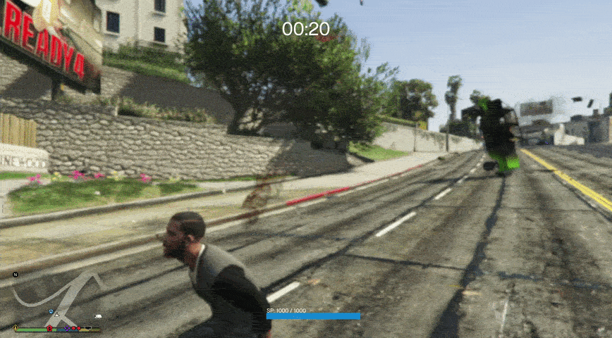 В Grand Theft Auto 5 я теперь кручусь с грацией газели