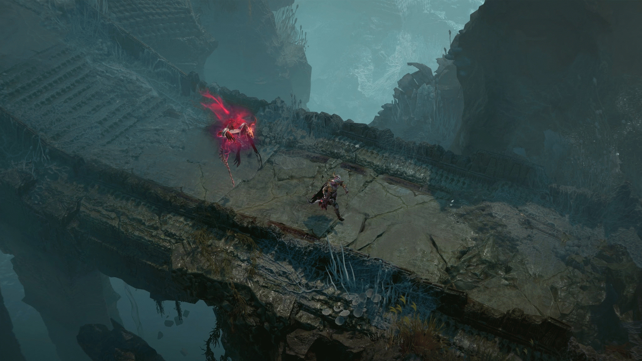 Чернокнижник в Diablo IV выглядит как безумный некромант с энергетикой волшебницы в первом геймплейном показе