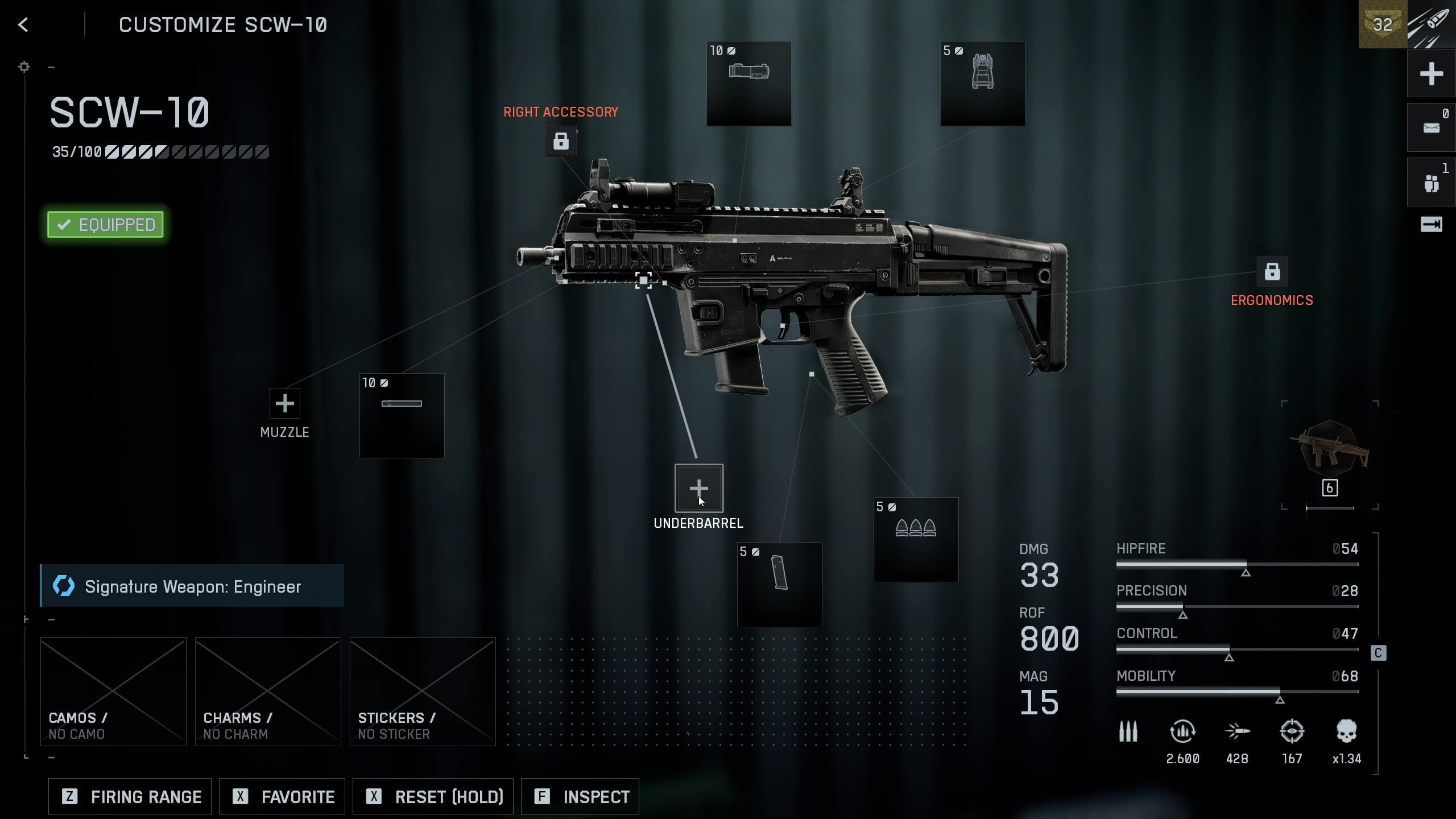 Лучший билд SCW-10 в Battlefield 6