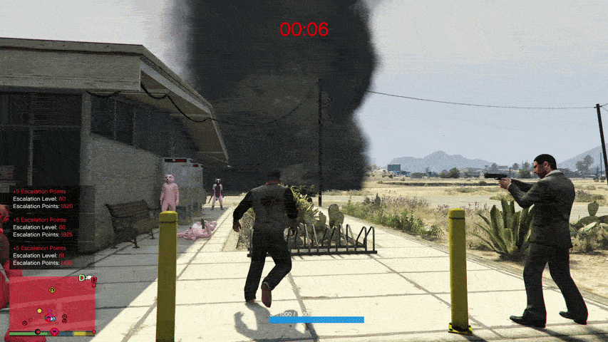 Я добавил в Grand Theft Auto 5 бродячие банды воинственных фурри