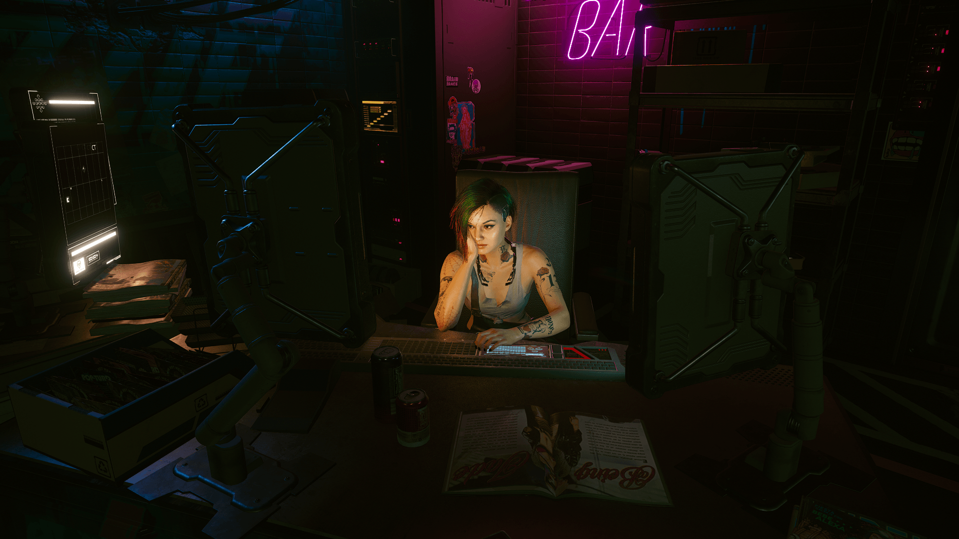 Как завести роман с Джуди Альварес в Cyberpunk 2077