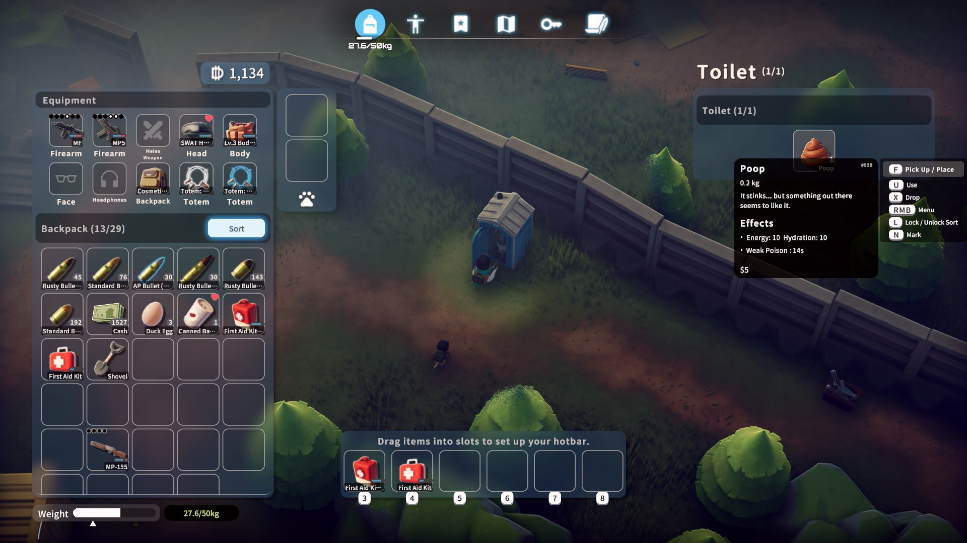 После миллиона продаж Escape From Duckov делает поедание фекалий менее питательным