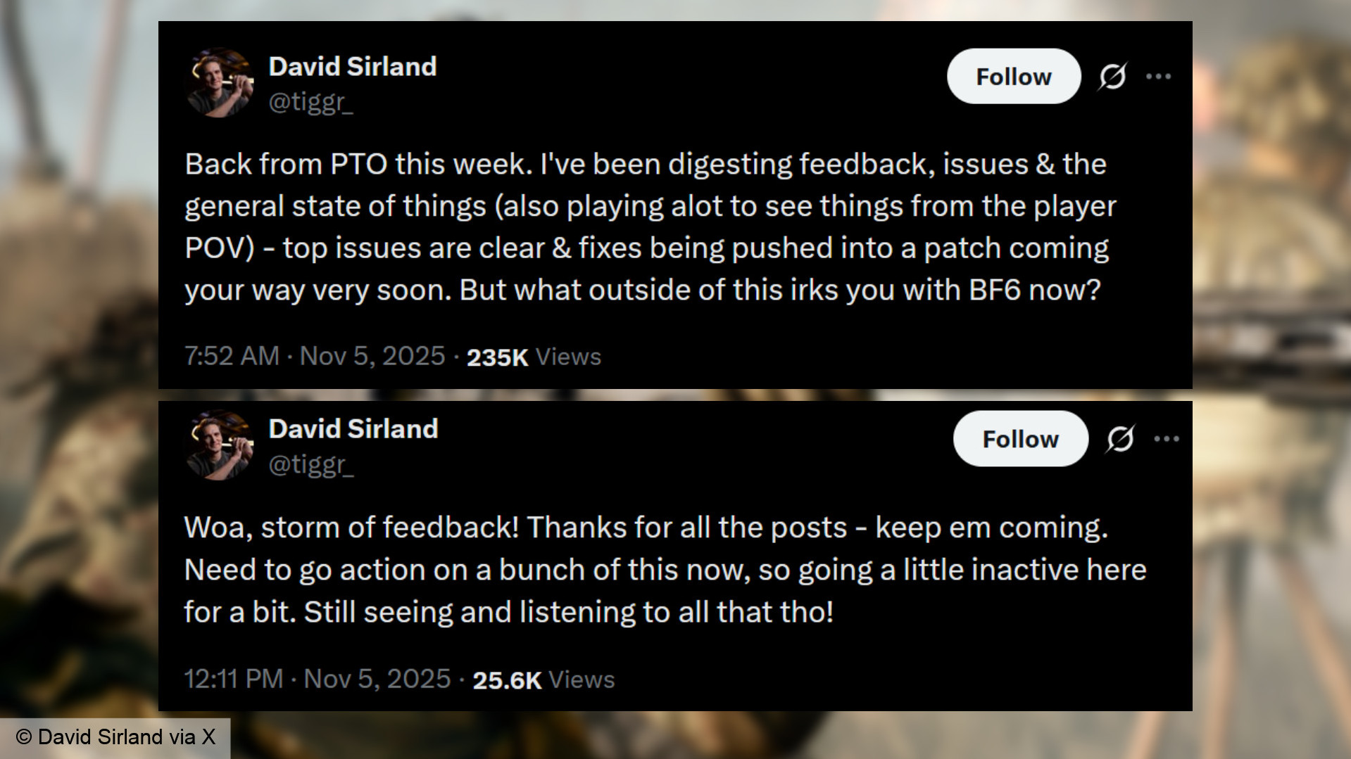 Испытания Battlefield 6 теперь занимают меньше времени — разработчики благодарят игроков за «бурю отзывов»