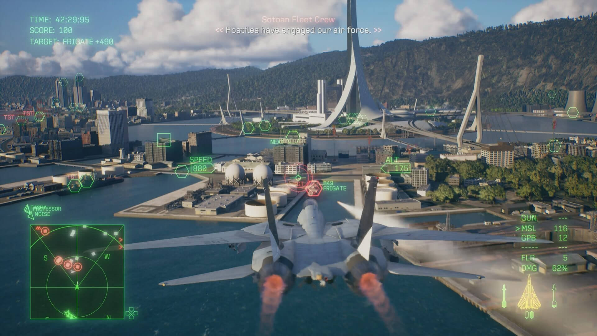 Превью ACE COMBAT 8: WINGS OF THEVE – фотореалистичное небо и чувство свободы