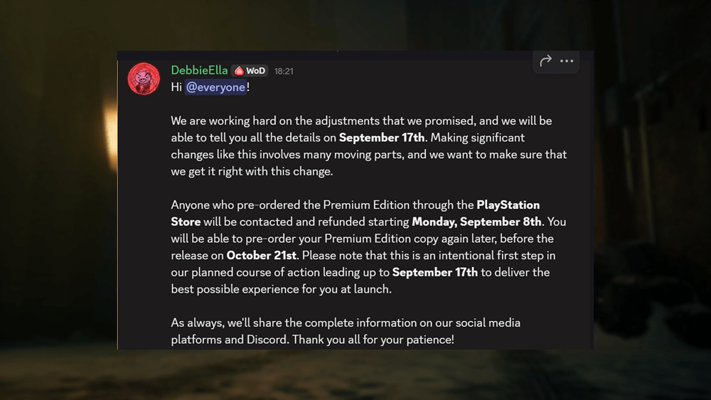 Paradox возвращает деньги за Bloodlines 2 после критики из-за платных кланов