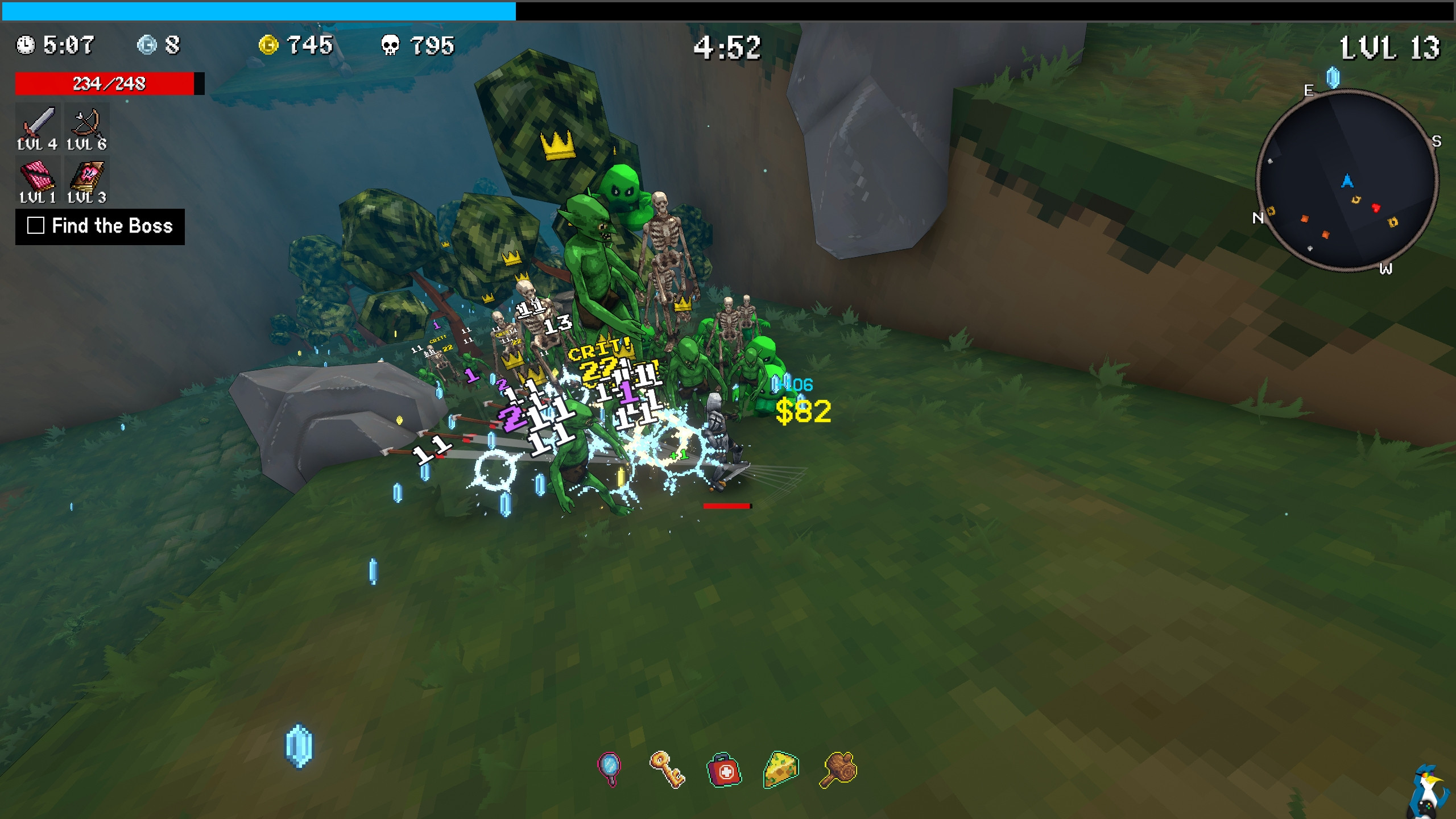 Megabonk — смесь Risk of Rain 2 и Vampire Survivors, и это великолепно