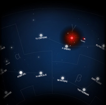 Игра 0RBITALIS, скриншот