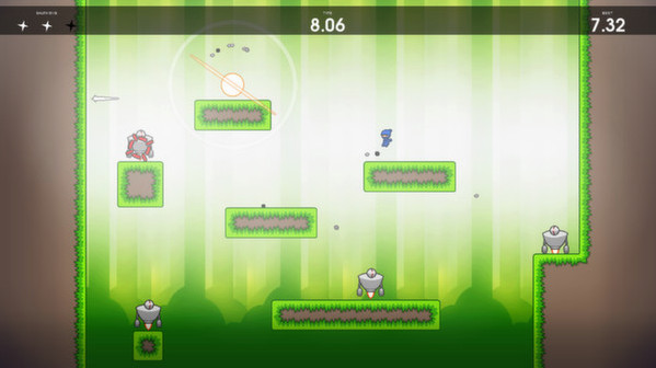 Игра 10 Second Ninja, скриншот