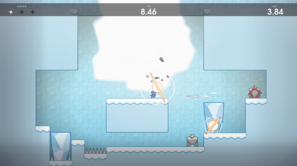 Игра 10 Second Ninja, скриншот