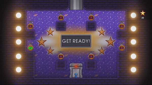 Игра 10 Second Ninja X, скриншот