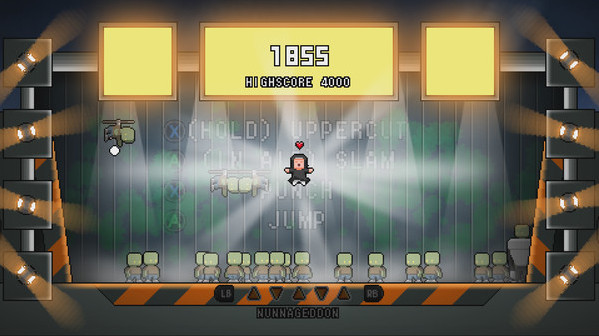 Игра 10 Second Ninja X, скриншот