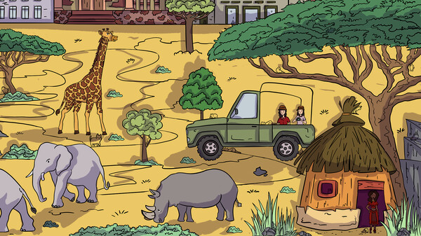 Игра 100 Africa Cats, скриншот