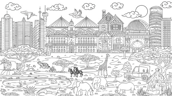 Игра 100 Africa Cats, скриншот