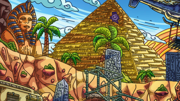 Игра 100 Archeology Cats, скриншот