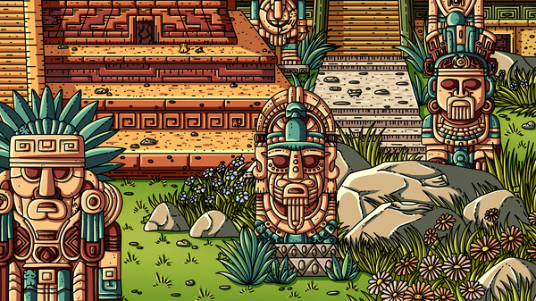 Игра 100 Aztec Cats, скриншот