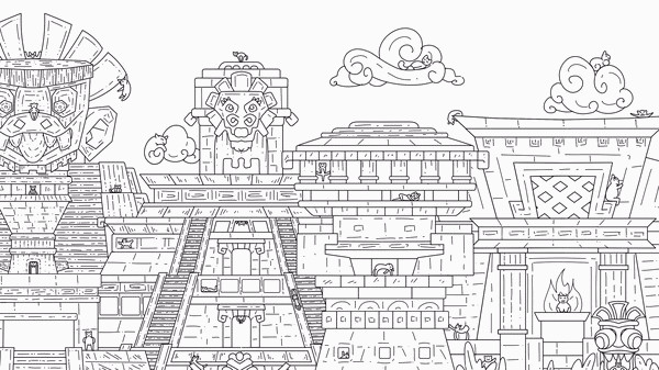 Игра 100 Aztec Cats, скриншот
