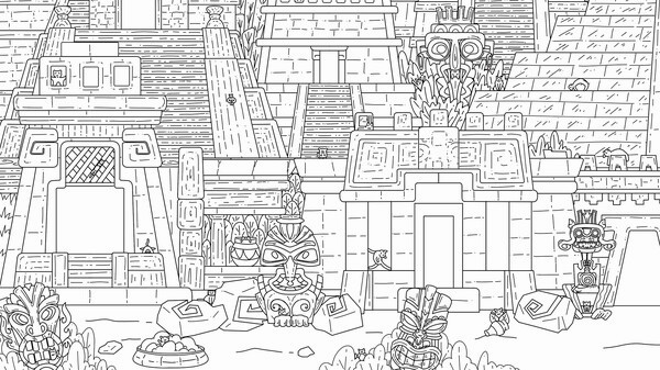 Игра 100 Aztec Cats, скриншот