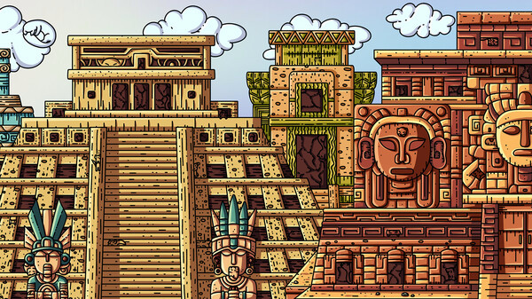 Игра 100 Aztec Cats, скриншот