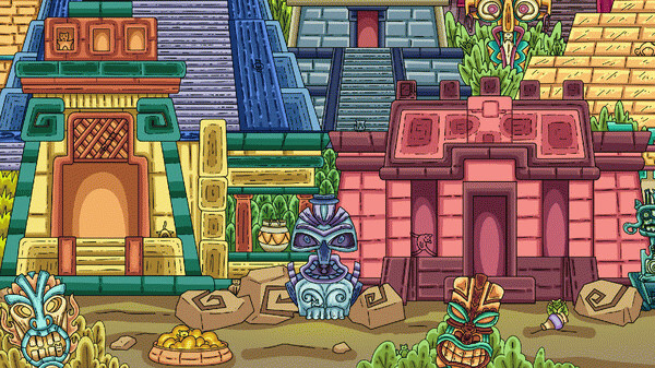 Игра 100 Aztec Cats, скриншот