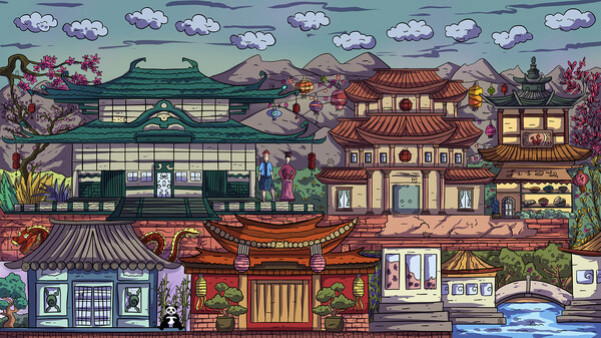 Игра 100 China Cats, скриншот