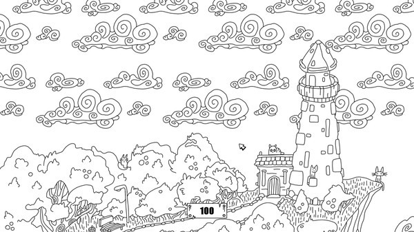 Игра 100 hidden cats 2, скриншот